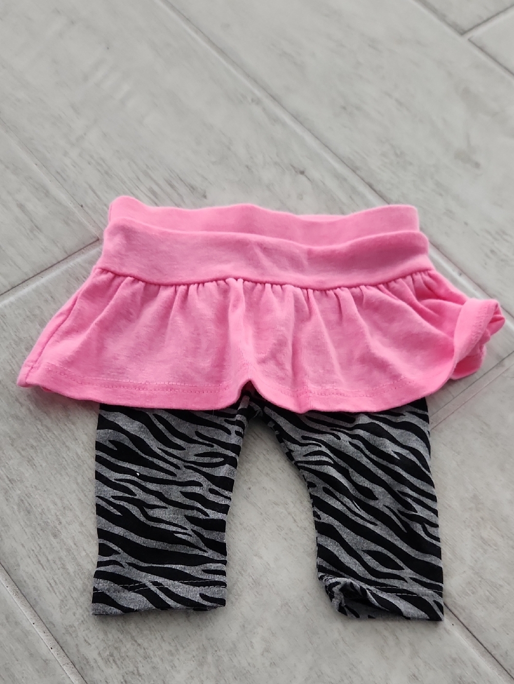 Garanimals Pink & Gray Newborn Top